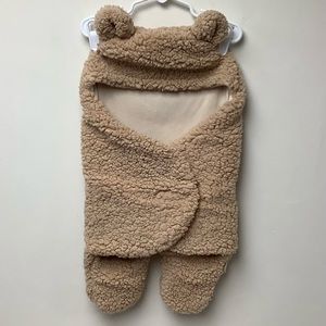 Sherpa baby bunting. Size NB/Infant